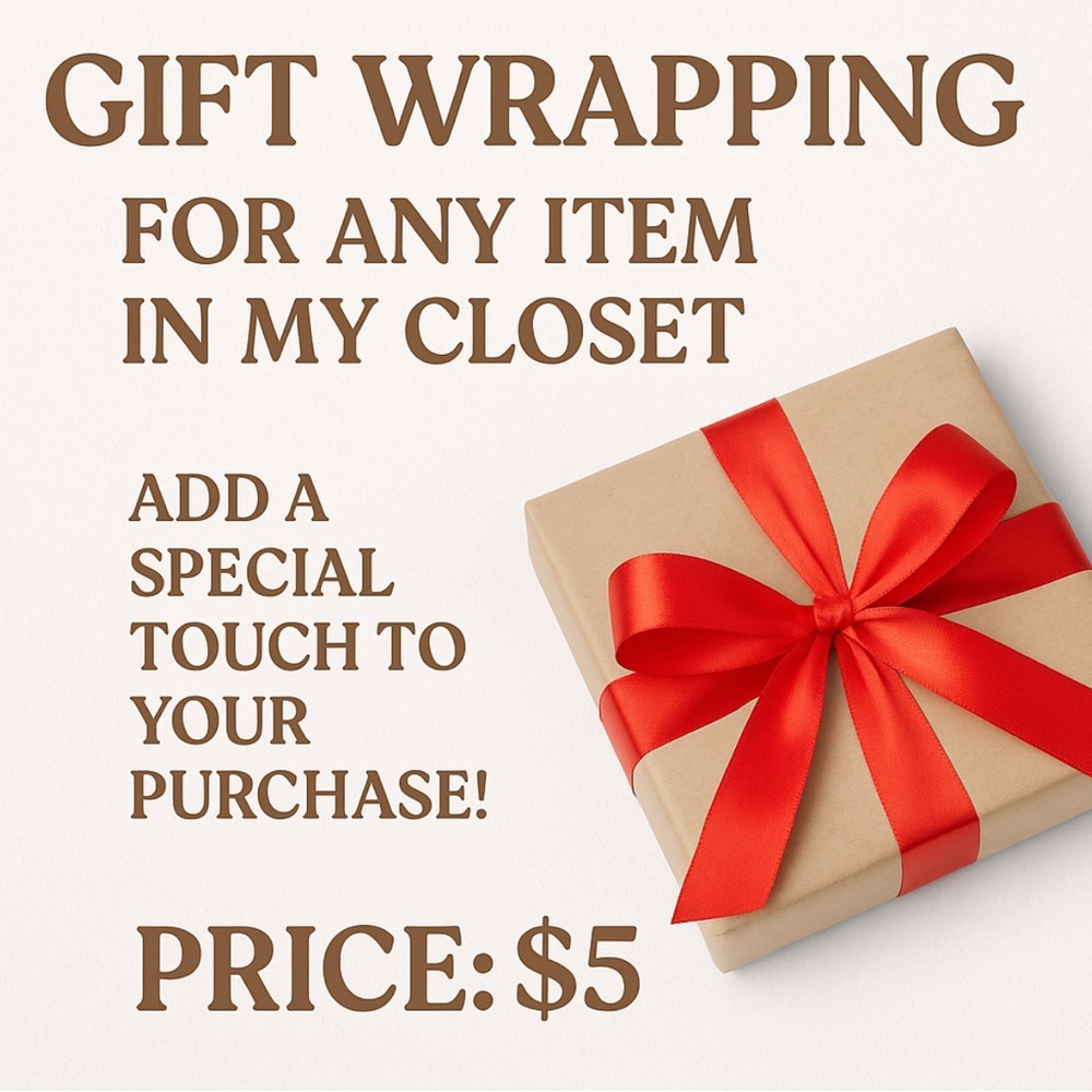 Gift Wrapping for Any Item in My Closet – Add a Special Touch!